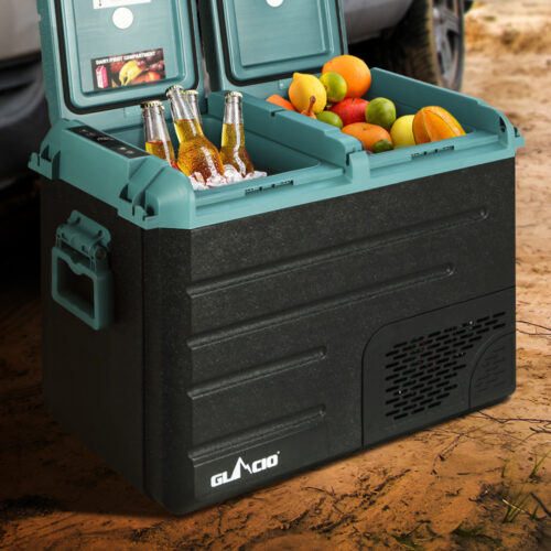 Glacio 50L Portable Fridge Freezer Cooler Camping 12V/24V/240V Caravan Car - Image 9