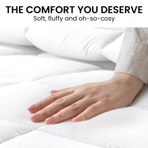 Laura Hill 500GSM Goose Down Feather Comforter Doona  Queen - Image 9