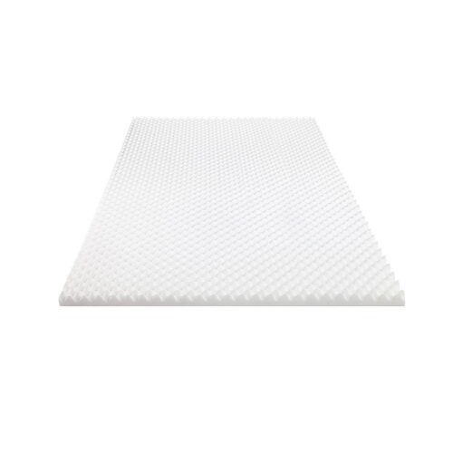 Giselle Bedding Memory Foam Mattress Topper Egg Crate 5cm Queen - Image 4