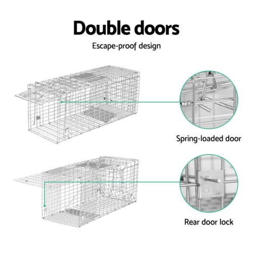 Gardeon Animal Trap Cage Possum 79x28cm - Image 5