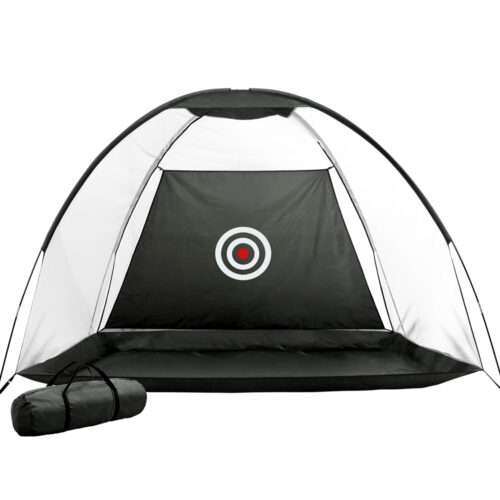 Everfit 3M Golf Practice Net Portable Training Aid Driving Target Tent Black - Image 2