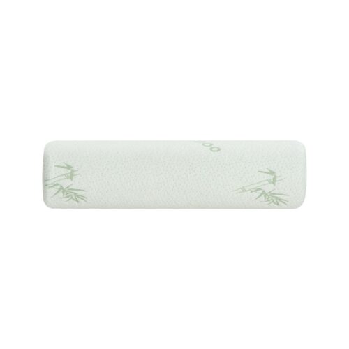 Giselle Bedding Memory Foam Neck Roll Pillow Bamboo Cover - Image 4