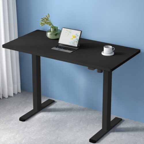 Artiss Standing Desk Motorised Black 120CM - Image 8