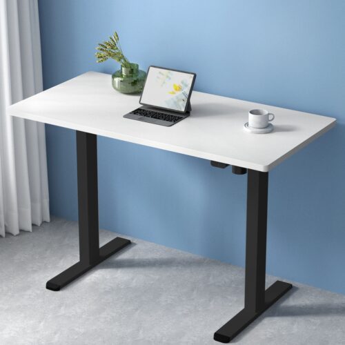Artiss Standing Desk Motorised White 140CM - Image 7