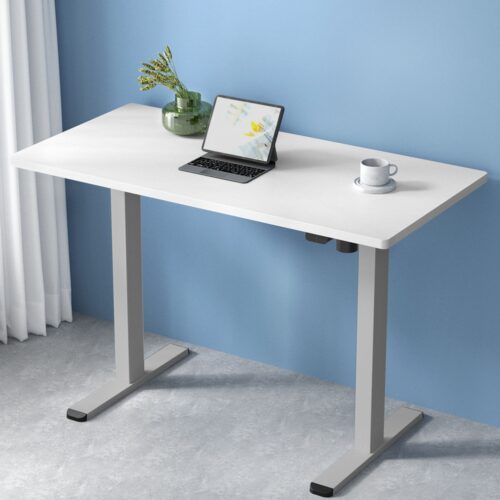 Artiss Standing Desk Motorised 120CM White - Image 7