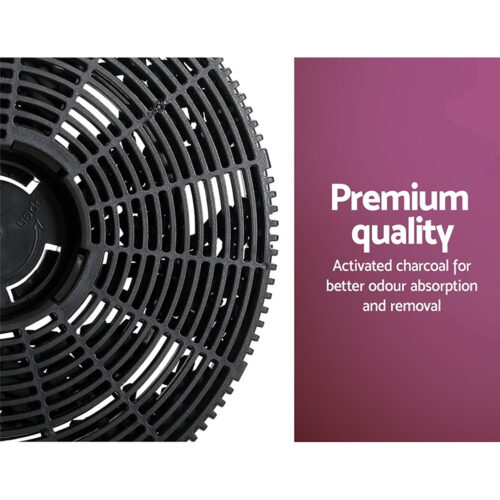 Devanti 16cm Range Hood Carbon Charcoal Filters Replacement X2 - Image 8