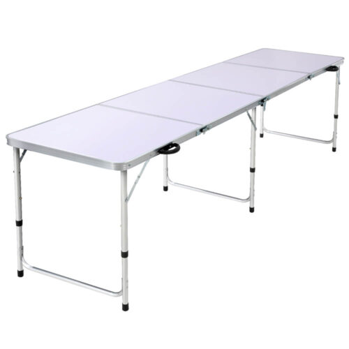 Weisshorn Folding Camping Table 240CM Portable Outdoor Picnic BBQ Aluminium Desk - Image 2