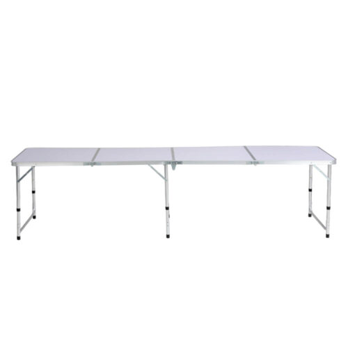 Weisshorn Folding Camping Table 240CM Portable Outdoor Picnic BBQ Aluminium Desk - Image 4