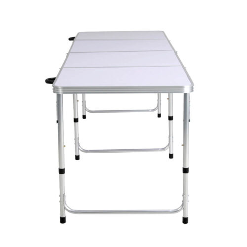 Weisshorn Folding Camping Table 240CM Portable Outdoor Picnic BBQ Aluminium Desk - Image 5