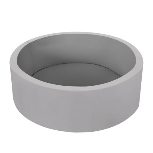 Keezi Kids Ball Pit 90x30cm Ocean Foam Play Pool Barrier Toys Children Grey - Image 4