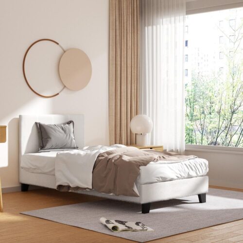 Artiss Bed Frame Single Size Boucle NEO - Image 7