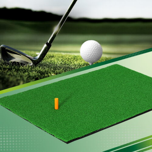 Everfit Golf Hitting Practice Mat Portable Driving Range Training Aid 80x60cm - Image 8