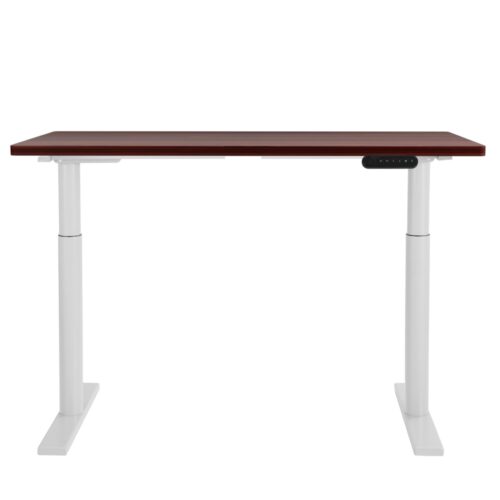 Artiss Standing Desk Motorised Electric Dual Motor 120CM Walnut - Image 3