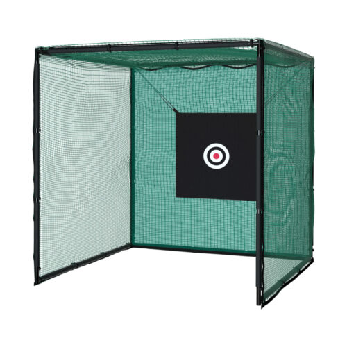 Everfit 3m Golf Practice Net Hitting Cage with Steel Frame Baseball Training - Image 2