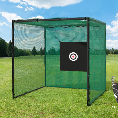 Everfit 3m Golf Practice Net Hitting Cage with Steel Frame Baseball Training - Image 6