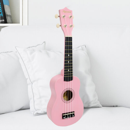 Karrera 21in Ukulele Guitar Pink - Image 6