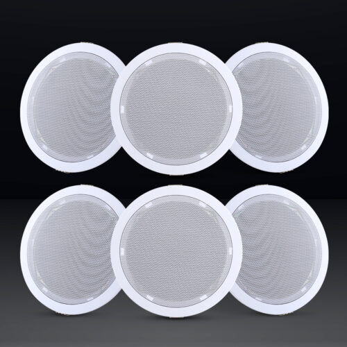 Giantz 6 Inch Ceiling Speakers In Wall Speaker Home Audio Stereos Tweeter 6pcs - Image 9