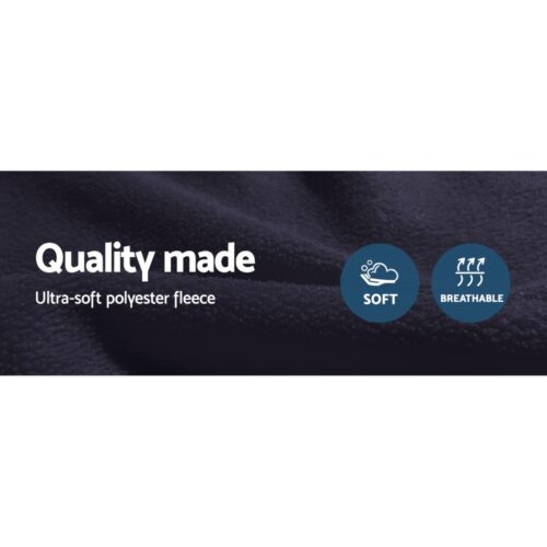Giselle Electric Heated Blanket Car Truck Throw Rug Travel Camping 12V DC Aut - Image 6