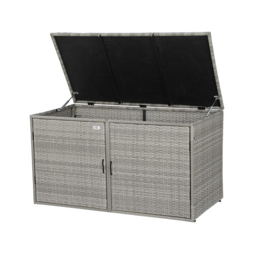 Gardeon Outdoor Storage Cabinet Box Deck Wicker Shelf Chest Garden Shed Tools - Image 3