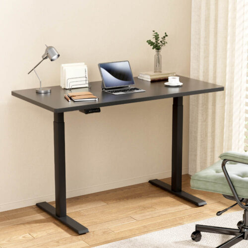 Artiss Standing Desk Motorised Dual Motor Black 120CM - Image 7
