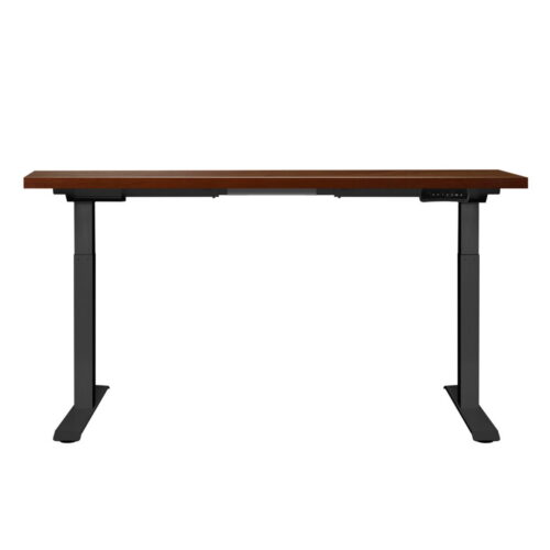 Artiss Standing Desk Motorised Dual Motor Walnut 140CM - Image 3