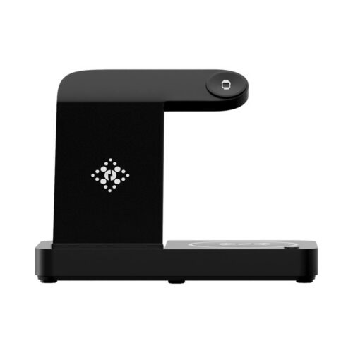 Devanti 4-in-1 Wireless Charger Station Fast Charging for Phone Black - Image 5
