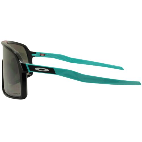 Oakley OO 9406-3237 Sutro Polished Black Aqua Prizm Iridium Lens Mens Sunglasses - Image 5