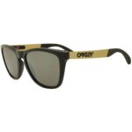 Oakley OO 9428-0255 Frogskins Mix Polished Black Prizm Black Iridium Sunglasses