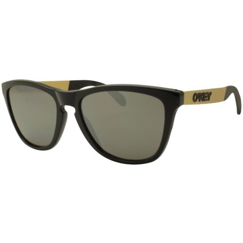 Oakley OO 9428-0255 Frogskins Mix Polished Black Prizm Black Iridium Sunglasses - Image 2