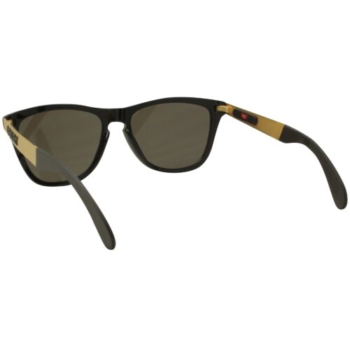 Oakley OO 9428-0255 Frogskins Mix Polished Black Prizm Black Iridium Sunglasses - Image 3