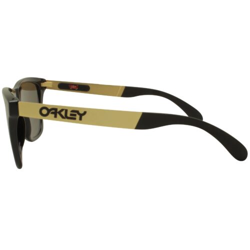 Oakley OO 9428-0255 Frogskins Mix Polished Black Prizm Black Iridium Sunglasses - Image 4