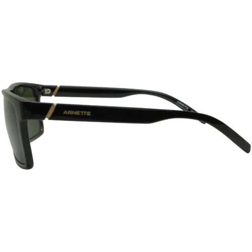 Arnette AN 4267 41/71 Goemon Shiny Black Frame Dark Green Lens Mens Sunglasses - Image 5