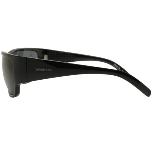 Arnette AN 4280 41/81 Polarized Wolflight Shiny Black Grey Lens Mens Sunglasses - Image 4