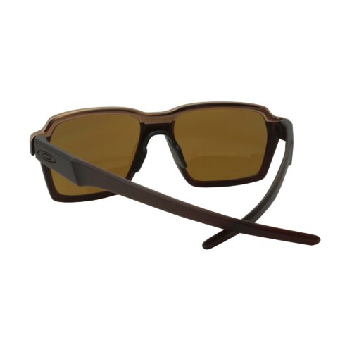 Oakley OO 4143-0658 Polarized Parlay Matte Rootbeer Prizm Tungsten Sunglasses - Image 7