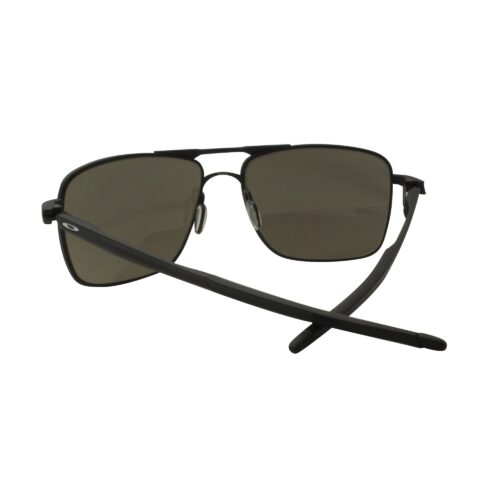 Oakley OO 6038-0157 Gauge 6 Powder Coal Frame Prizm Black Iridium Sunglasses - Image 7