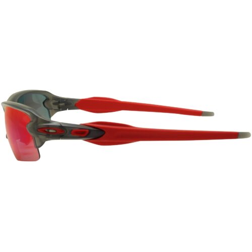 Oakley OO 9271-03 Flak 2.0 Grey Smoke +Red Iridium Asian Fit Sports Sunglasses - Image 5