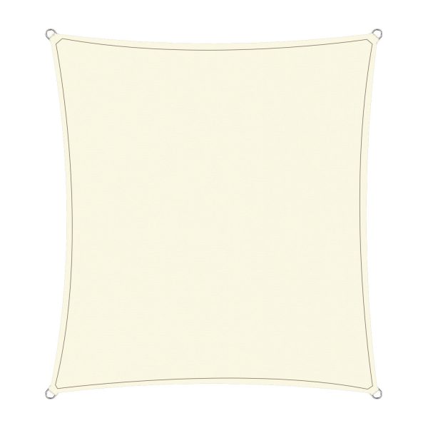 Wallaroo Waterproof Outdoor Shade Sail Sun Cloth Square 2.5x2.5M - Image 2