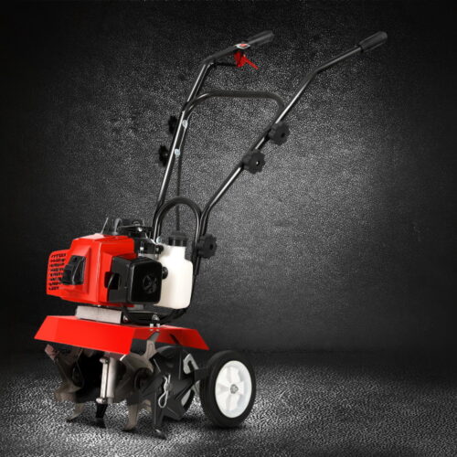 Giantz 88CC Tiller Garden Cultivator Rototiller 4 Blades Soil Plower Rotary Hoe - Image 9