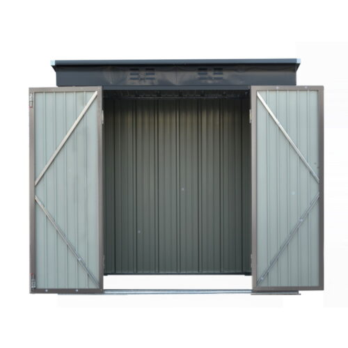 Giantz Garden Shed 1.95x1.31M Sheds Outdoor Storage Steel Workshop House Tool Double Door - Image 4