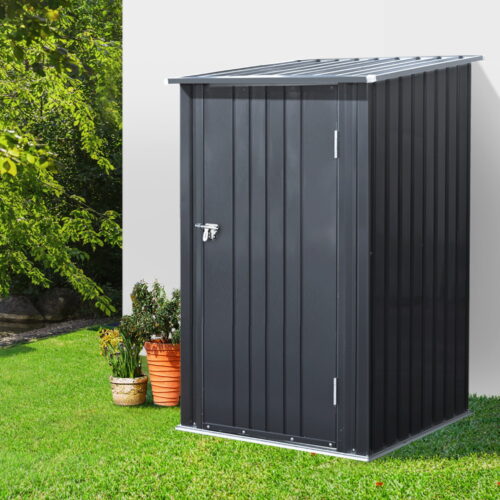 Giantz Garden Shed 0.99x1.04M Sheds Outdoor Tool Storage Workshop House Steel - Image 9
