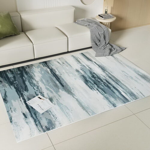 Artiss Rug 160x230cm Area Rug Washable Mat Large Carpet Soft Short Pile Poca - Image 9