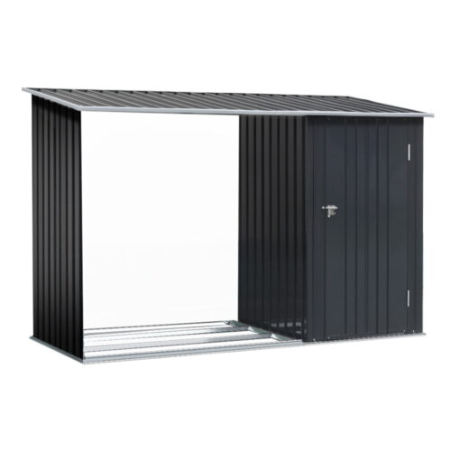 Giantz Garden Shed 2.49x1.04M Sheds Outdoor Tool Storage Workshop House Steel 2 in 1 - Image 2