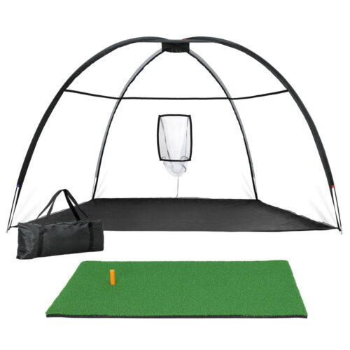 Everfit 3.5m Golf Practice Net with Driving Mat Training Aid Target Hitting - Image 2