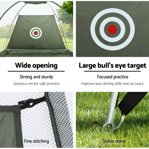 Everfit 3M Golf Practice Net And Training Mat Set Driving Target Green - Image 7