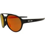 Ex Display Oakley OO 9421-1358 Forager Polished Black Prizm Ruby Mens Sunglasses
