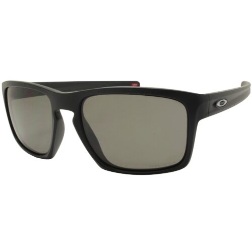 Ex Display Oakley OO 9262-6857 Sliver Matte Black Frame Grey Mens Sunglasses - Image 3