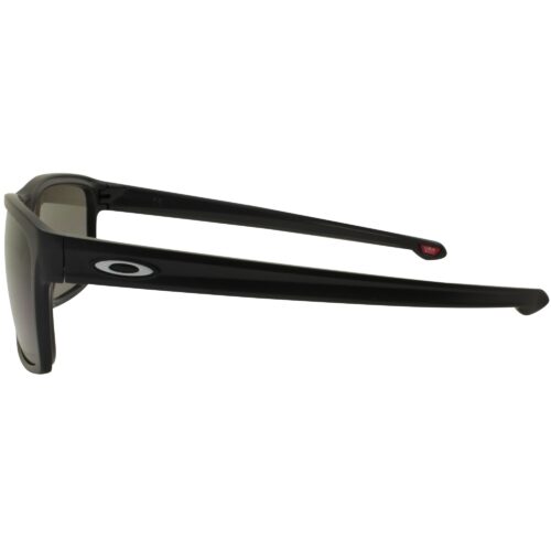 Ex Display Oakley OO 9262-6857 Sliver Matte Black Frame Grey Mens Sunglasses - Image 4
