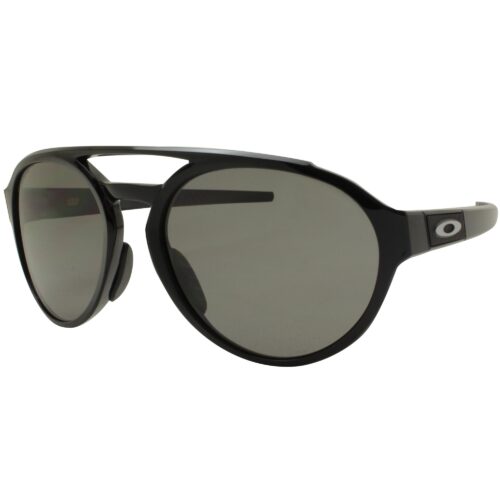 Oakley OO 9421-0158 Forager Polished Black Frame Prizm Grey Lens Mens Sunglasses - Image 2