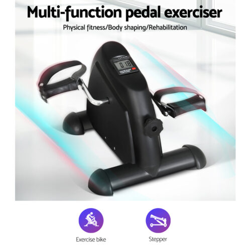Everfit Pedal Exerciser Mini Exercise Bike Cross Trainer Under Desk Bike - Image 3