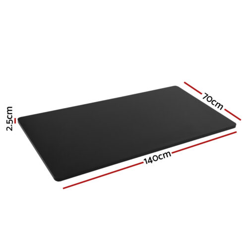 Artiss Standing Desk Top Black 140CM - Image 2